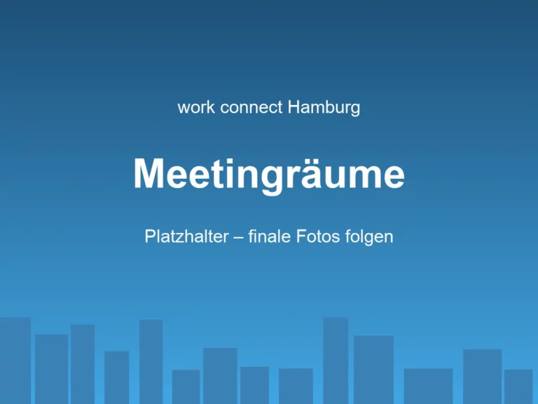 Platzhalter-Grafik: Meetingräume bei work connect in Hamburg