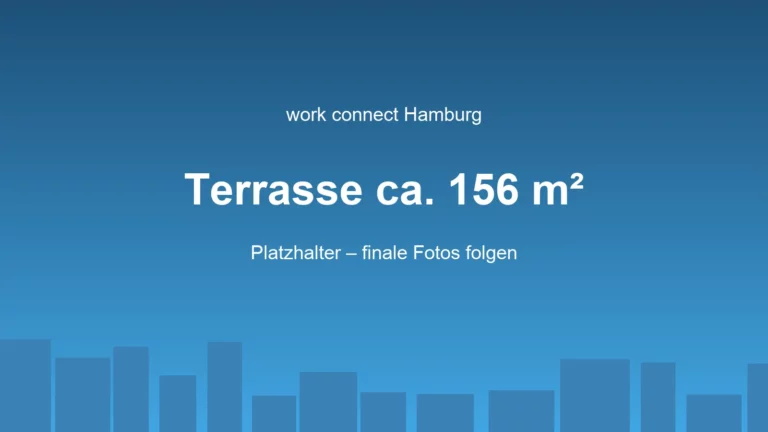 Platzhalter-Grafik: Terrasse mit ca. 156 m² am Standort Hamburg